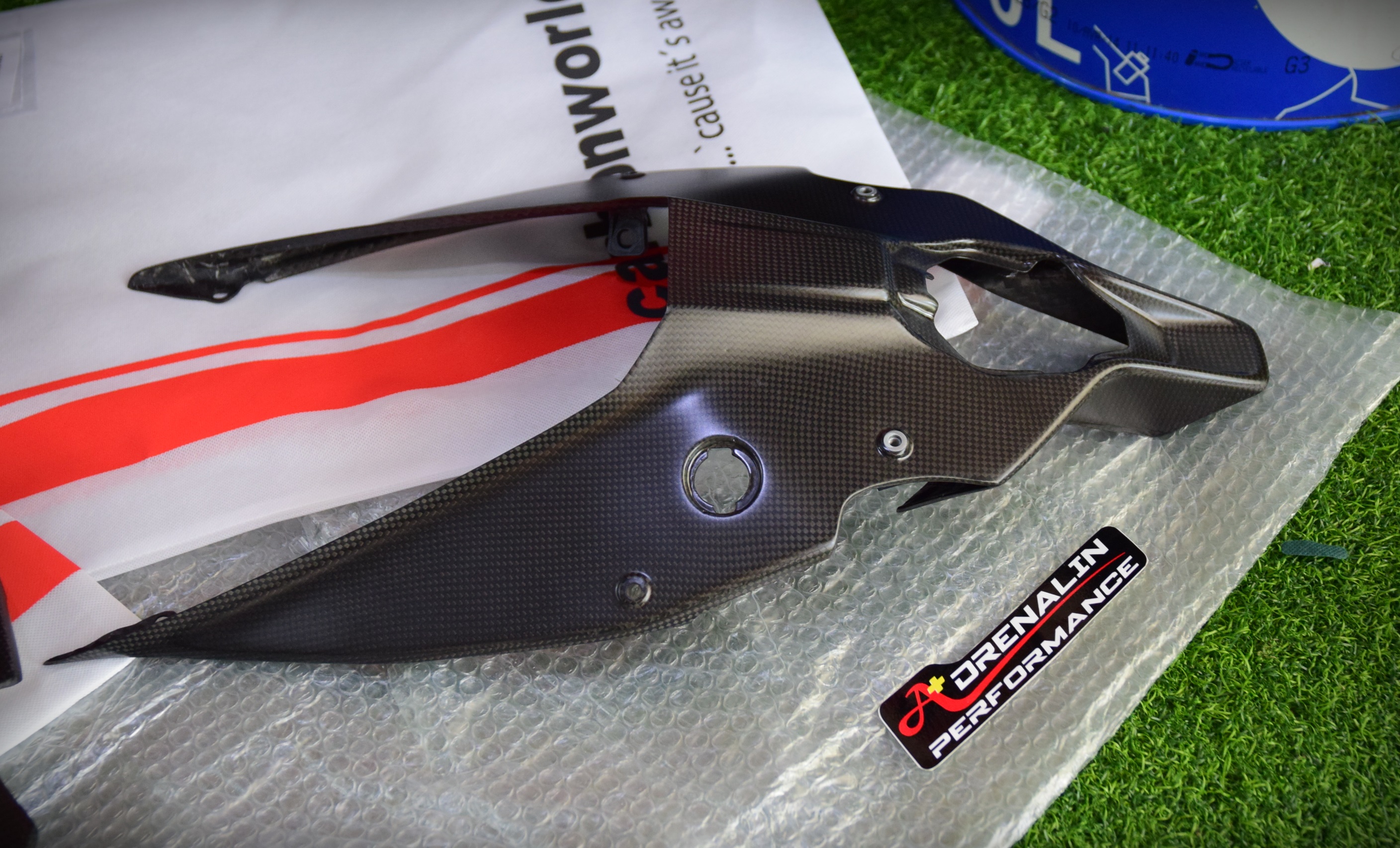 Carbonworld อันเดอร์เทล คาร์บอน สำหรับ Panigale V4