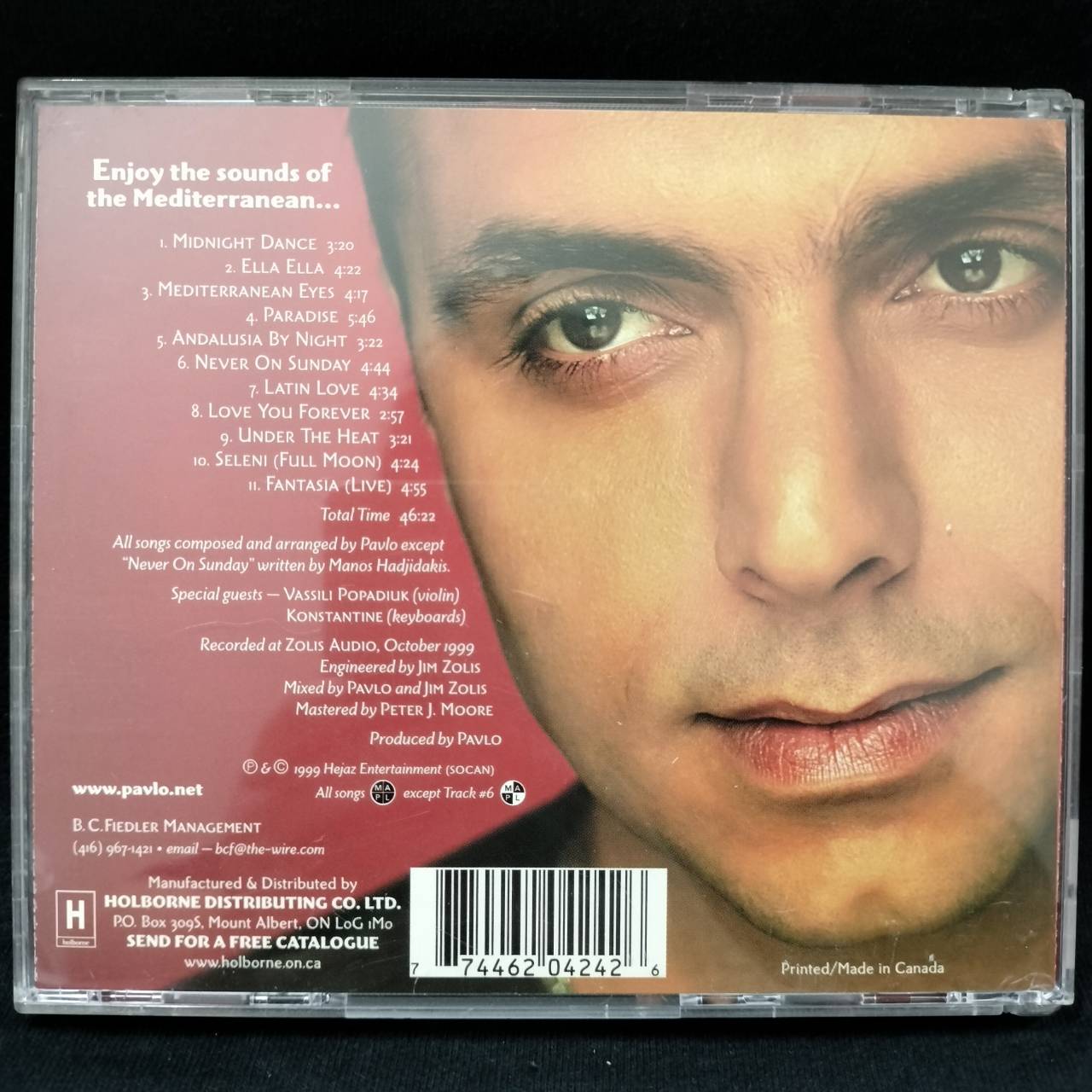 Pavlo – Fantasia / CANADA / แผ่นดี