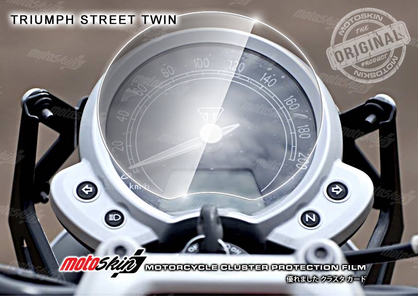 ฟิล์มกันรอยหน้าปัด MotoSkin สำหรับ Street Twin