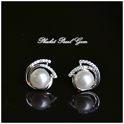 Phuket Pearl Gem - Genuine Pearl Earring