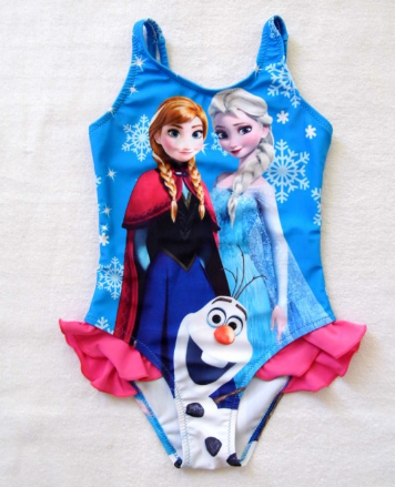 ชุดว่ายน้ำเด็ก รหัส SM104 (พร้อมส่ง) Size 14 (130)