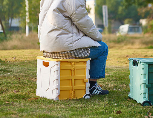 ตะกร้า,ตะกร้าแบบมีล้อ