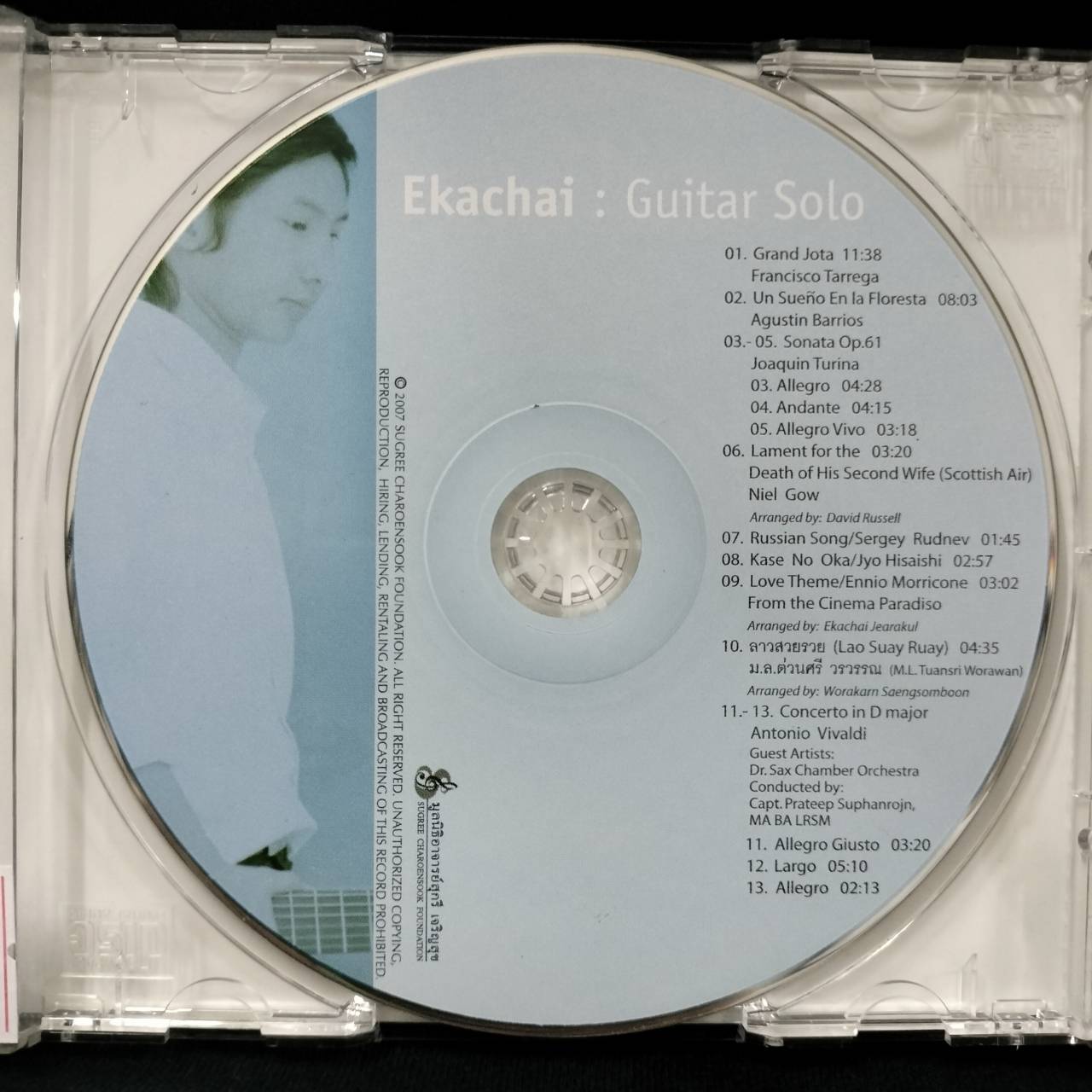 เอกชัย เจียรกุล – Guitar Solo: Ekachai Jearakul / แผ่นดี