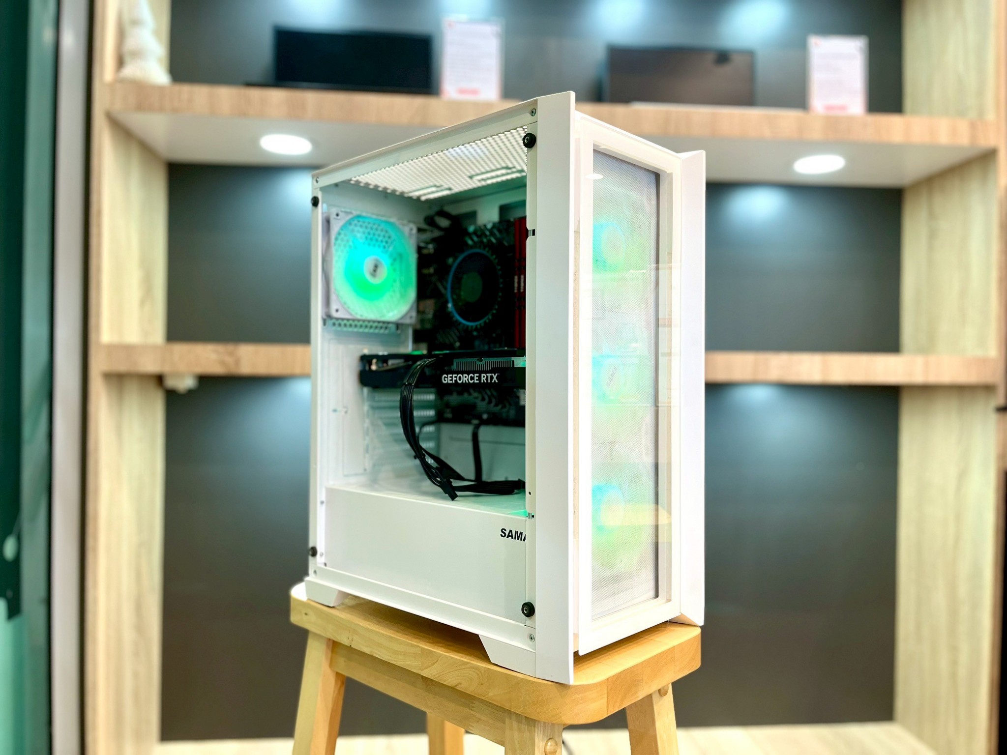 PC ประกอบ Intel Core i5-12400F/Ram 32GB/SSD 500GB/NVIDIA GeForce RTX 4060