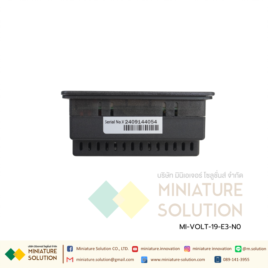 Volt meter Multispan Volt19 96x96 LED Digital (VOLT-19-E3-N0)