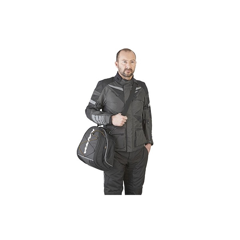 กระเป๋า สัมภาระ kappa RA300 ควมจุ 15ลิตร มีผ้าคลุมกันฝน สะพายไหล่ได้