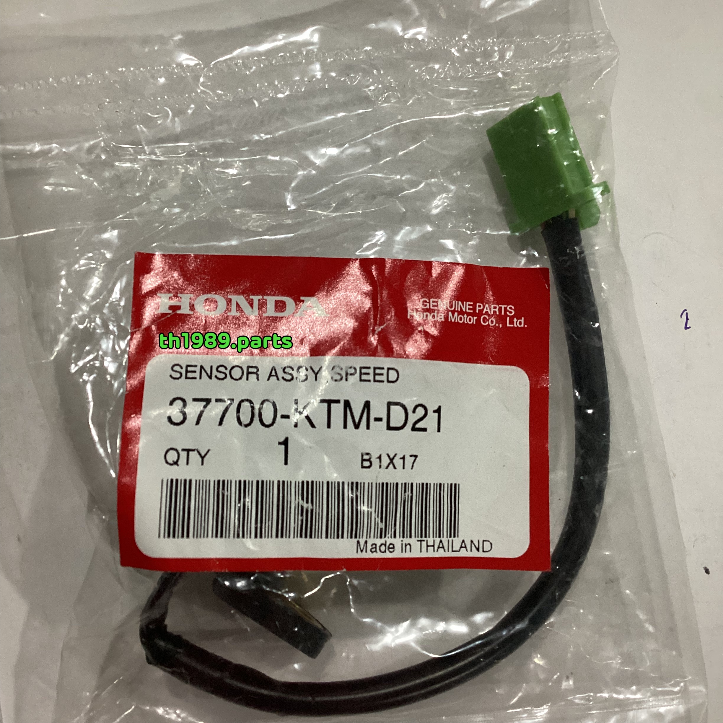 37700-KTM-D21 ชุดวัดระดับความเร็ว WAVE125i ปี2010 อะไหล่แท้ HONDA