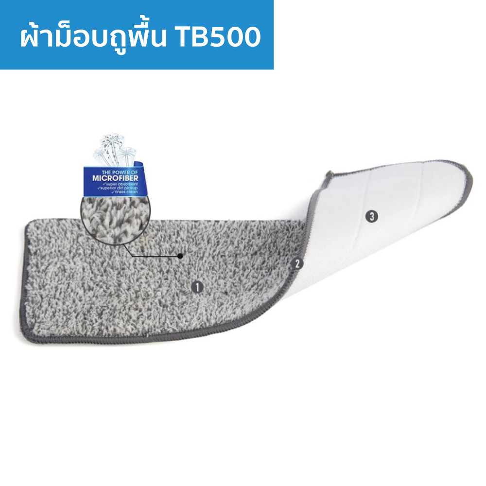 ผ้าม็อบถูพื้น TB500