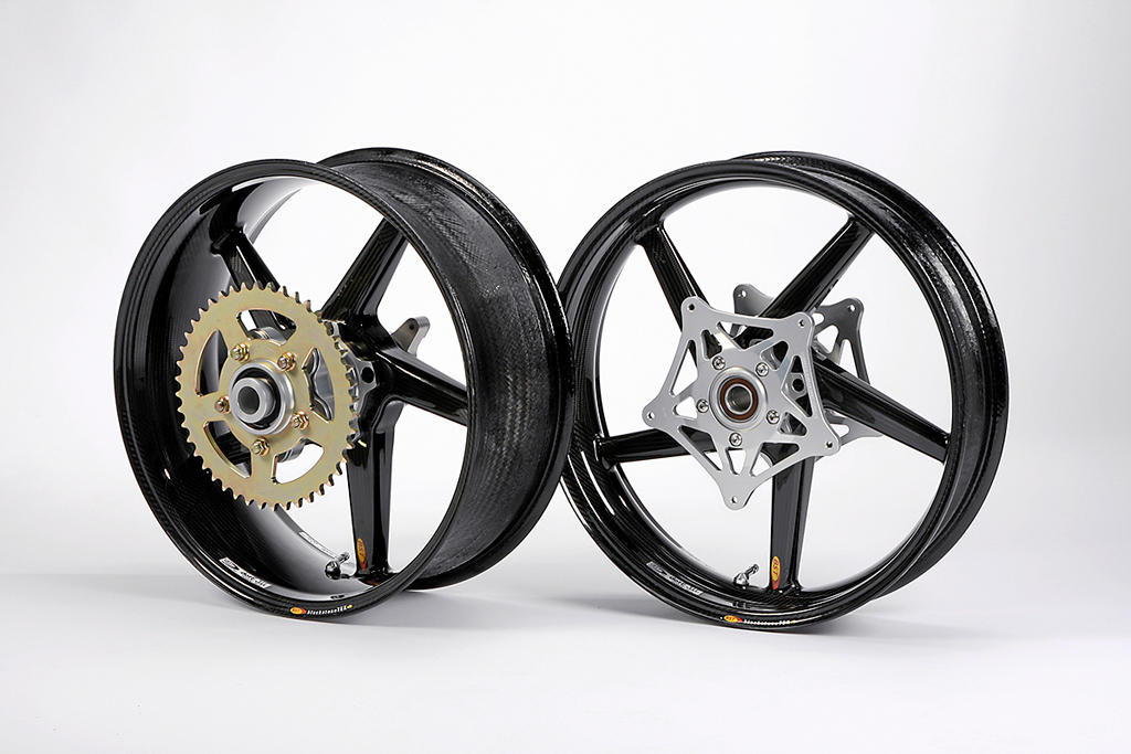 ล้อคาร์บอน BST รุ่น Black Diamond 5ก้านเฉียง สำหรับ S1000RR ปี 2015+