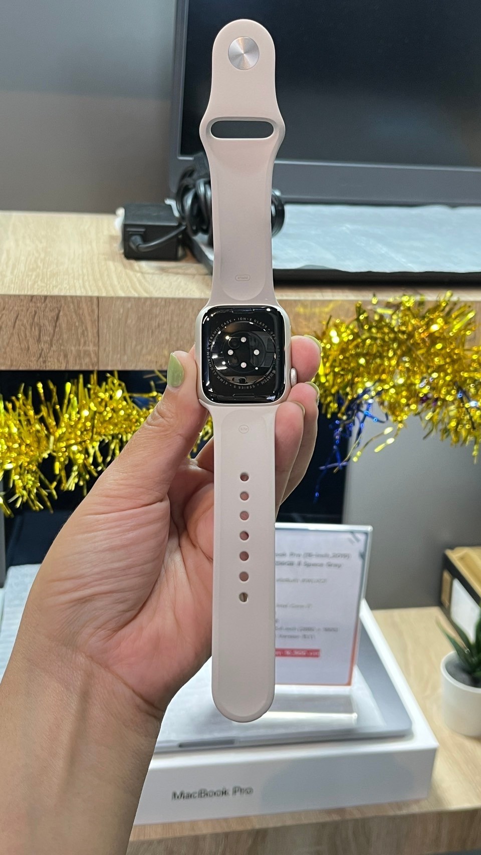 Apple Watch Series 9 GPS 41mm สีStarlight