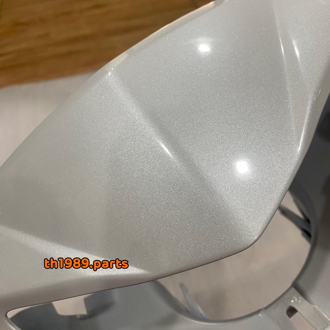 5YP-F6143-00-P3 ฝาครอบไฟหน้าสีขาว SPARK135 (ดิสต์เบรค) 2005,2007 สีขาว(0390,BWC1) , SPARK135RX 2008 อะไหล่แท้ YAMAHA