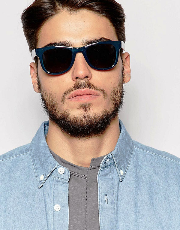 Vans Foldable Spicoli Shades - Transparent Storm (แว่นพับได้)