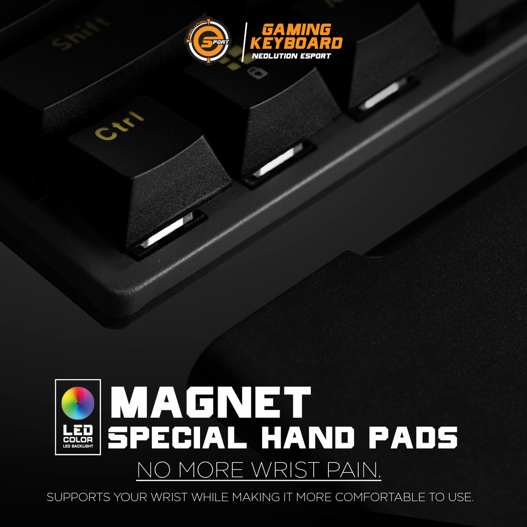 Neolution AVATAR RGB MECHANICAL GAMING KEYBOARD (BLUE) [1Y]