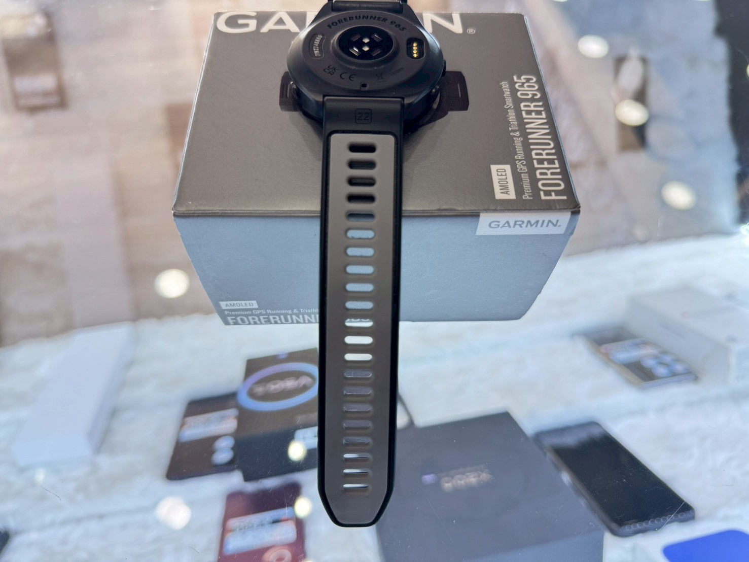 Garmin Forerunner 965 GPS with Black Case and Black