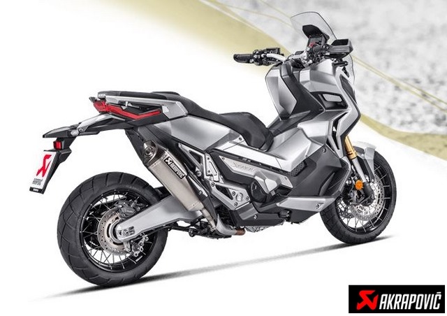 ท่อ Akrapovic Slip-On titanium สำหรับ X-adv 2017+ (For Exhibition only)