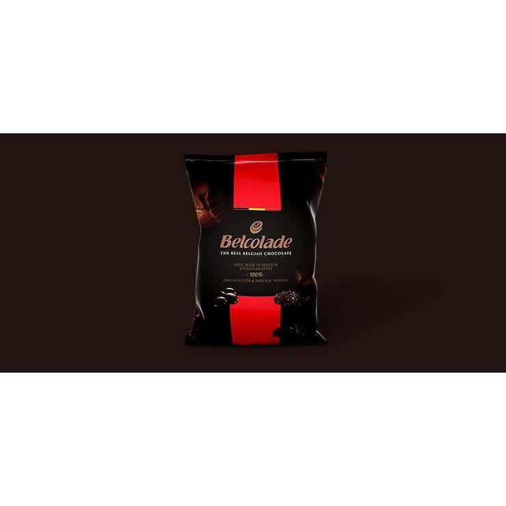Belcolade Dark Couverture Chocolate 70.5 % Noir Supreme แบ่งบรรจุ ขนาด 250g. (05-7206-16)