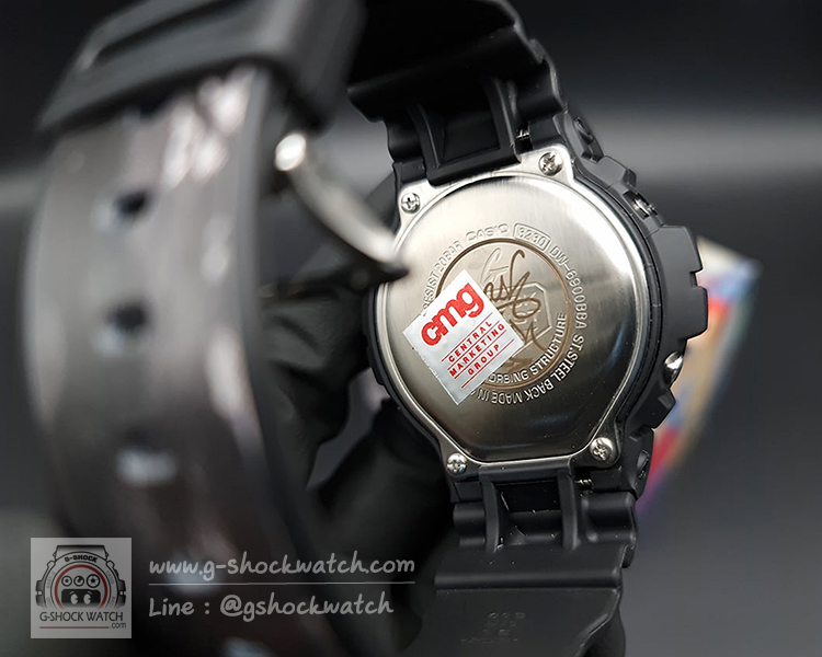 CASIO G-SHOCK นาฬิกาข้อมือ นาฬิกากันน้ำ นาฬิกาของแท้ ประกันศูนย์ CMG 1 ปี DW-6900BBA-1STCR ดำ