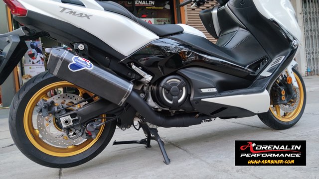ท่อ Termignoni full system คอดำ สำหรับ Tmax 560 / 530 2017+ (For Exhibition only)