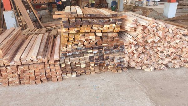 ( รหัส A1 ) ศาลา บาหลี ไม้สัก แบบทาสีด้าน หลังนิว / ขนาด 2.00x2.00x3.00 เมตร