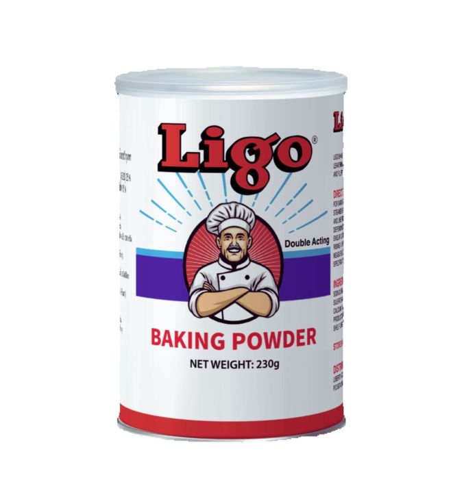 ผงฟู ลิโก้ Ligo Double Acting Baking Powder 230 g. (06-8503)