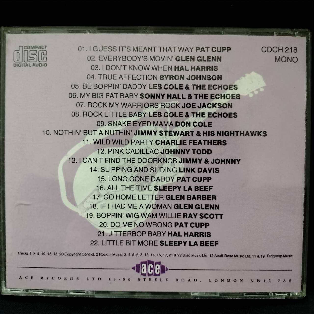 Various – The Fifties: Rockabilly Fever / GERMANY / แผ่นสวย