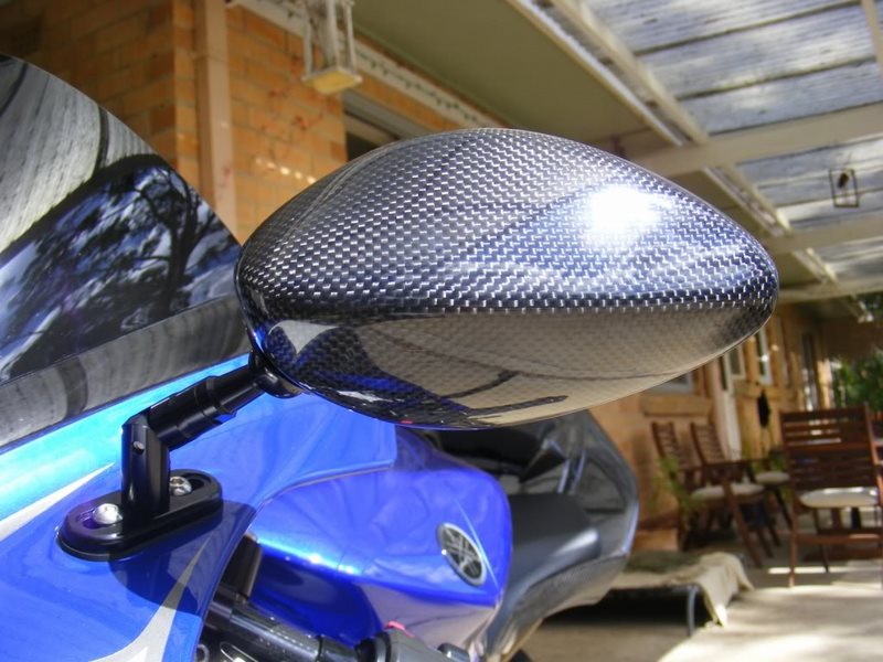 Magical Racing กระจกข้างคาร์บอน ชนิดตัดแสง (Racer Replica Mirrors)