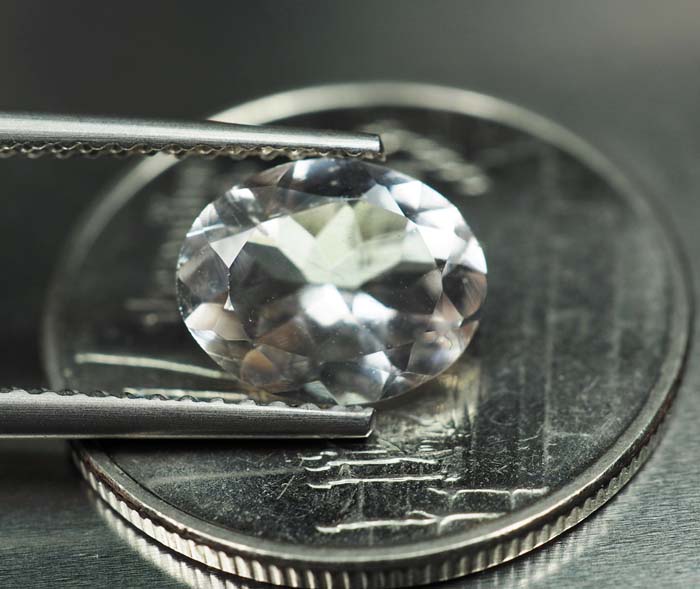 มอร์แกนไนท์ (Morganite) 1.41 กะรัต