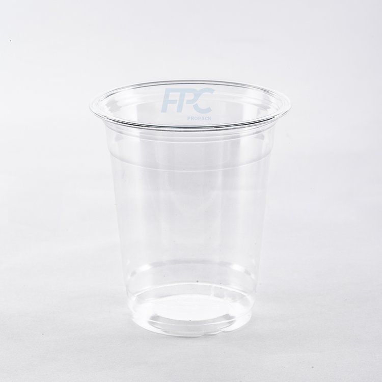 แก้ว PET 12 oz. (หนา) 92 มม. (ใช้ฝา 92,93) (FP-12) บรรจุ 50 ใบ (09-8179)
