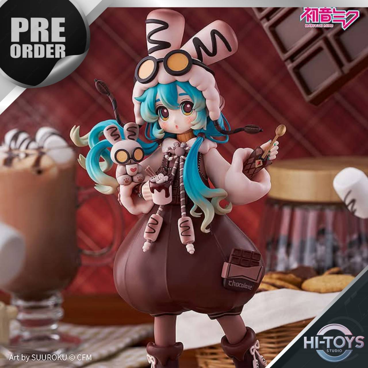[21-9-2025] PRE-ORDER - SEGA - Hatsune Miku Marshmallow Hot Cocoa Figure