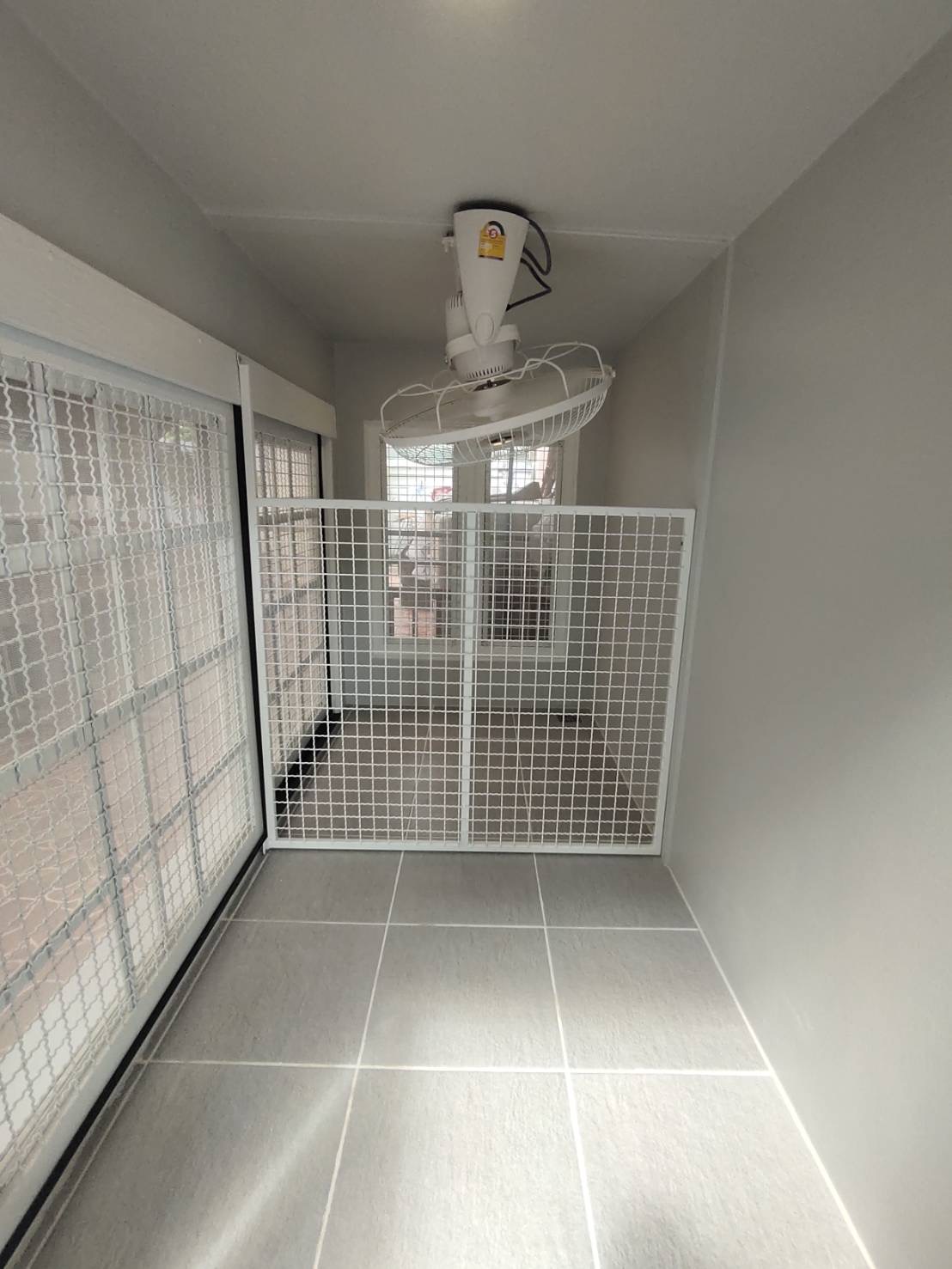 บ้านหมา ติดพัดลม แบ่ง 𝟐 ห้อง แบบบ้าน 𝑩𝑶𝑿 𝑺𝑻𝒀𝑳𝑬