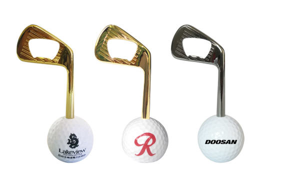 ที่เปิดขวด,ที่เปิดขวดไม้กอล์ฟ,ที่เปิดขวดเบียร์ลูกกอล์ฟ