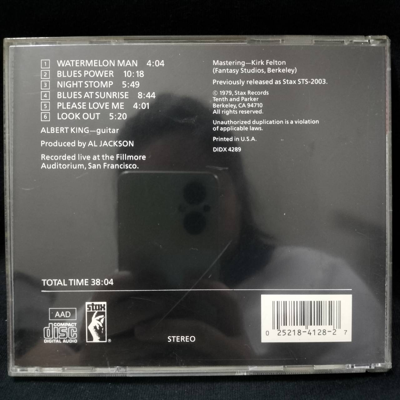 Albert King – Live Wire / Blues Power / USA / ปกในมีจุดเหลือง / แผ่นดี