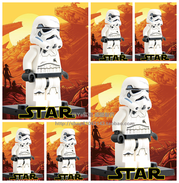 เลโก้จีน SW.691 ชุด Stormtrooper (สินค้ามือ 1 ไม่มีกล่อง)