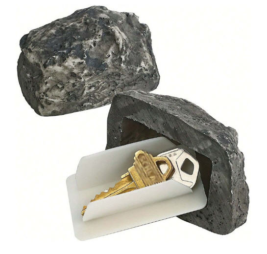 ก้อนหินปลอม,หินซ่อนกุญแจ,หินเก็บกุญแจ,หินซ่อนของ