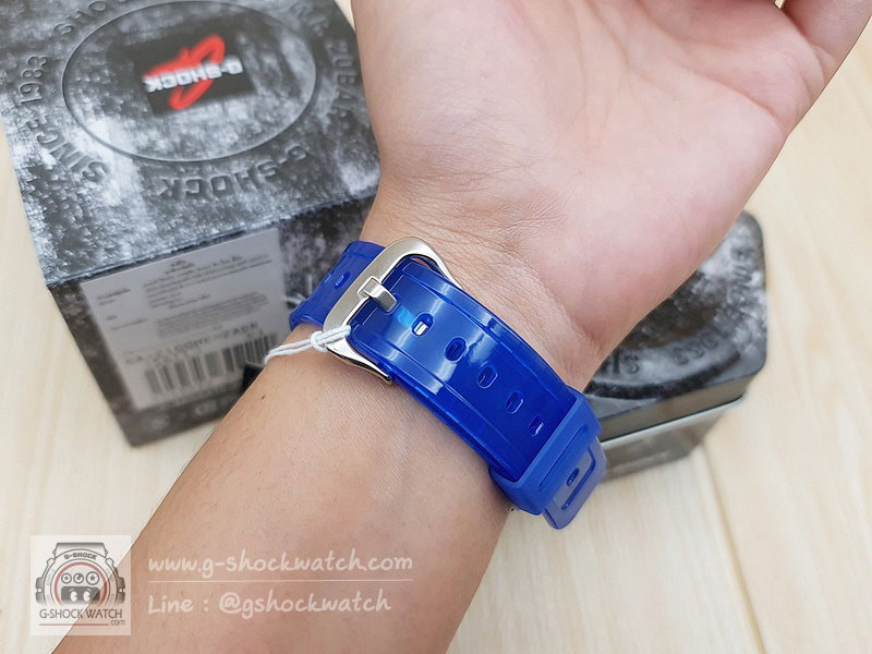 CASIO G-SHOCK นาฬิกาข้อมือ นาฬิกากันน้ำ นาฬิกาของแท้ ประกันศูนย์ CMG 1 ปี รุ่น GA-2100HC-2A