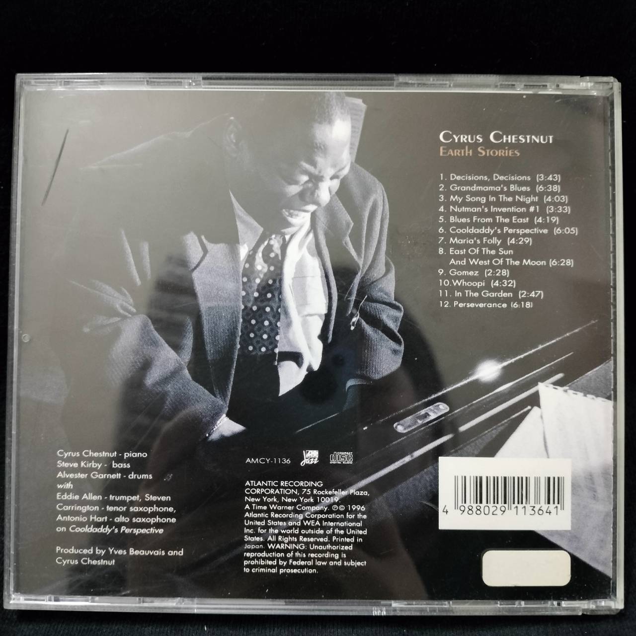 Cyrus Chestnut – Earth Stories / JAPAN / แผ่นสภาพนางฟ้า / มี Obi