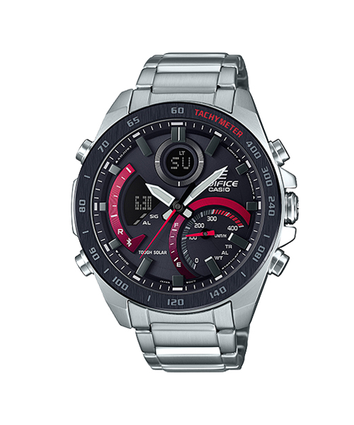 CASIO EDIFICE นาฬิกาข้อมือ นาฬิกากันน้ำ นาฬิกาของแท้ ประกันศูนย์ CMG 1 ปี รุ่น ECB-900DB-1A