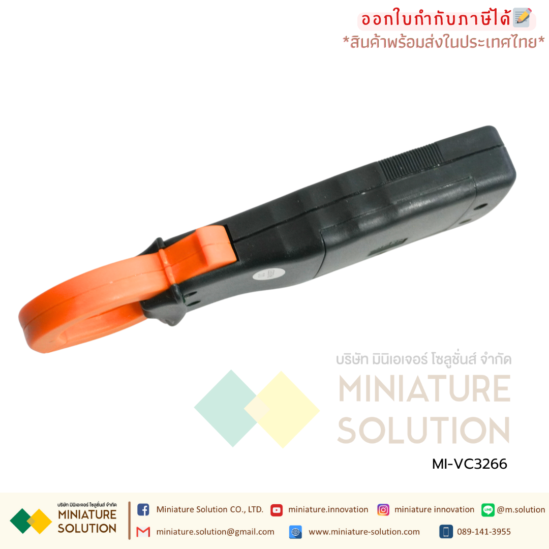 มิเตอร์วัดไฟ VC3266 คลิปแอมป์ มัลติมิเตอร์ แคล้มป์มิเตอร์ VC3266 Digital Clamp Meter Multimeter