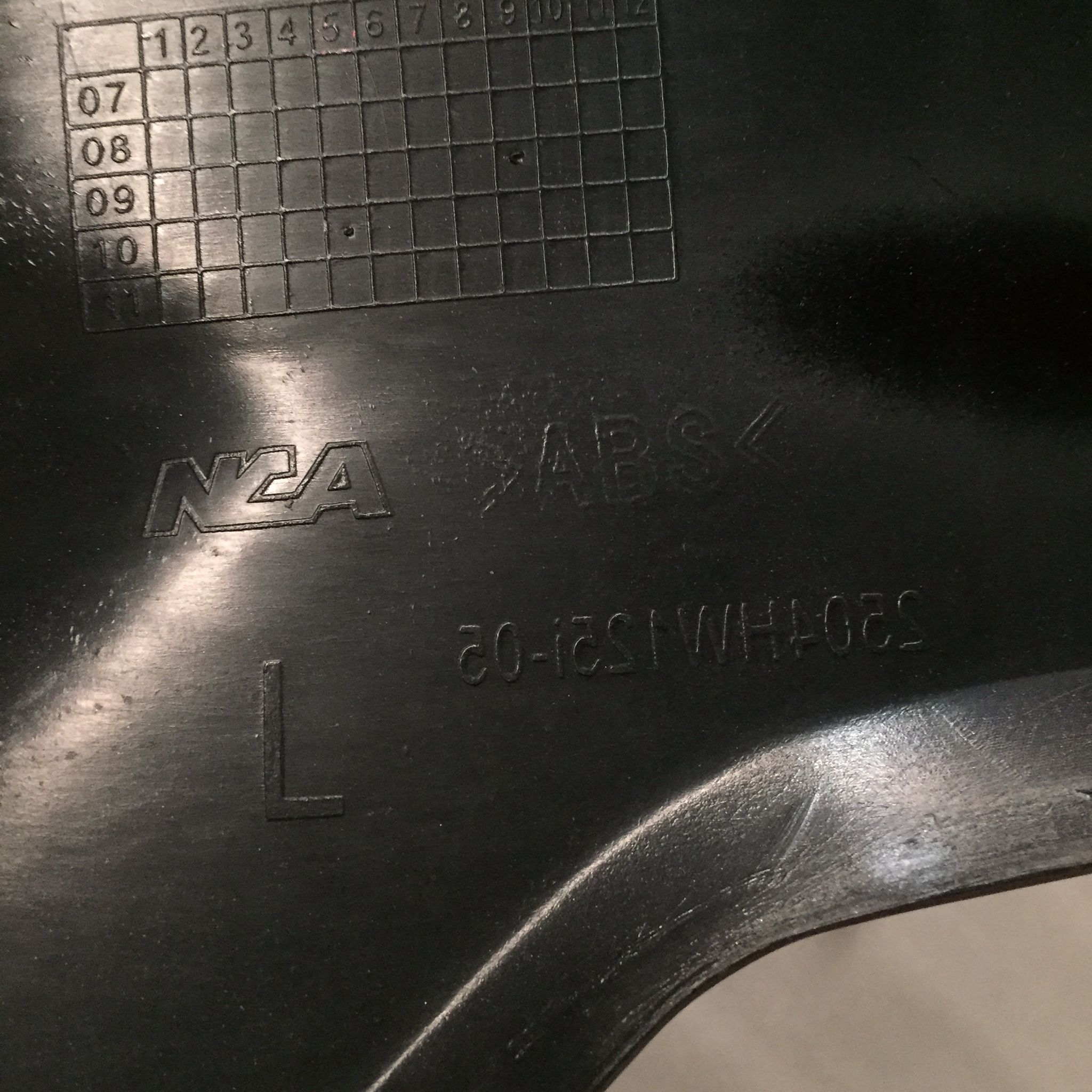 ฝาปิดแบต (ฝาข้างเล็ก) R/L สีแดงบรอนช์ R326 สำหรับรุ่น WAVE125I ปี 2005 อะไหล่เทียบ NCA (นำเจริญ) 2504HW125I326 รหัสเทียบ : ขวา64370-KPH-700YF/ ซ้าย64380-KPH-700ZF