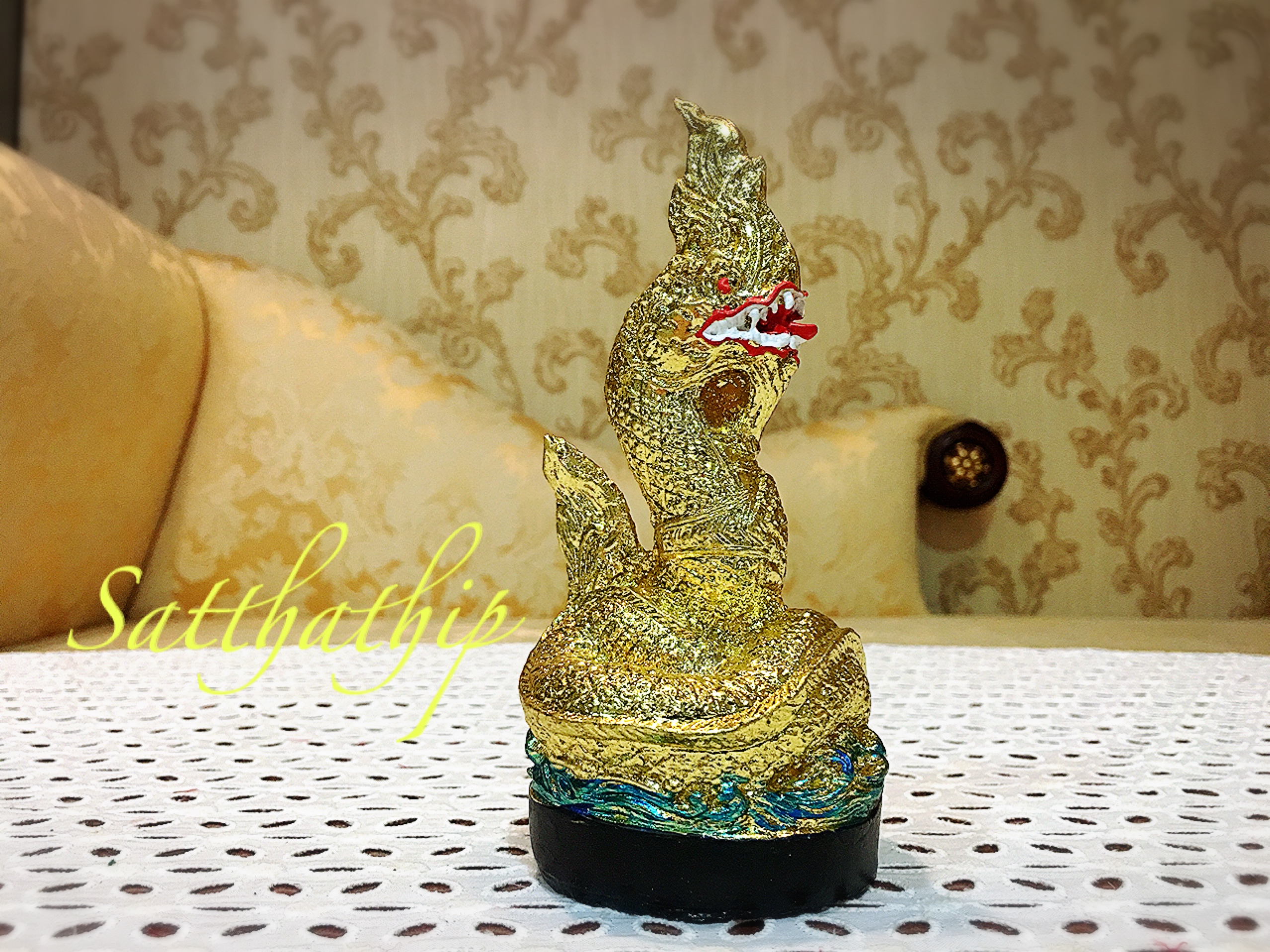 พญานาค (เซรามิก ลงสี) - Nāga