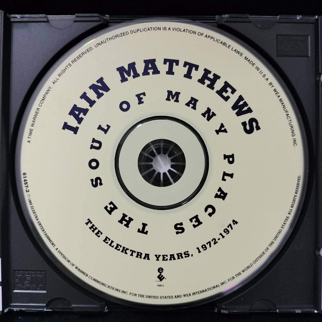 Iain Matthews – The Soul Of Many Places - The Elektra Years, 1972-1974 / USA / แผ่นสวย