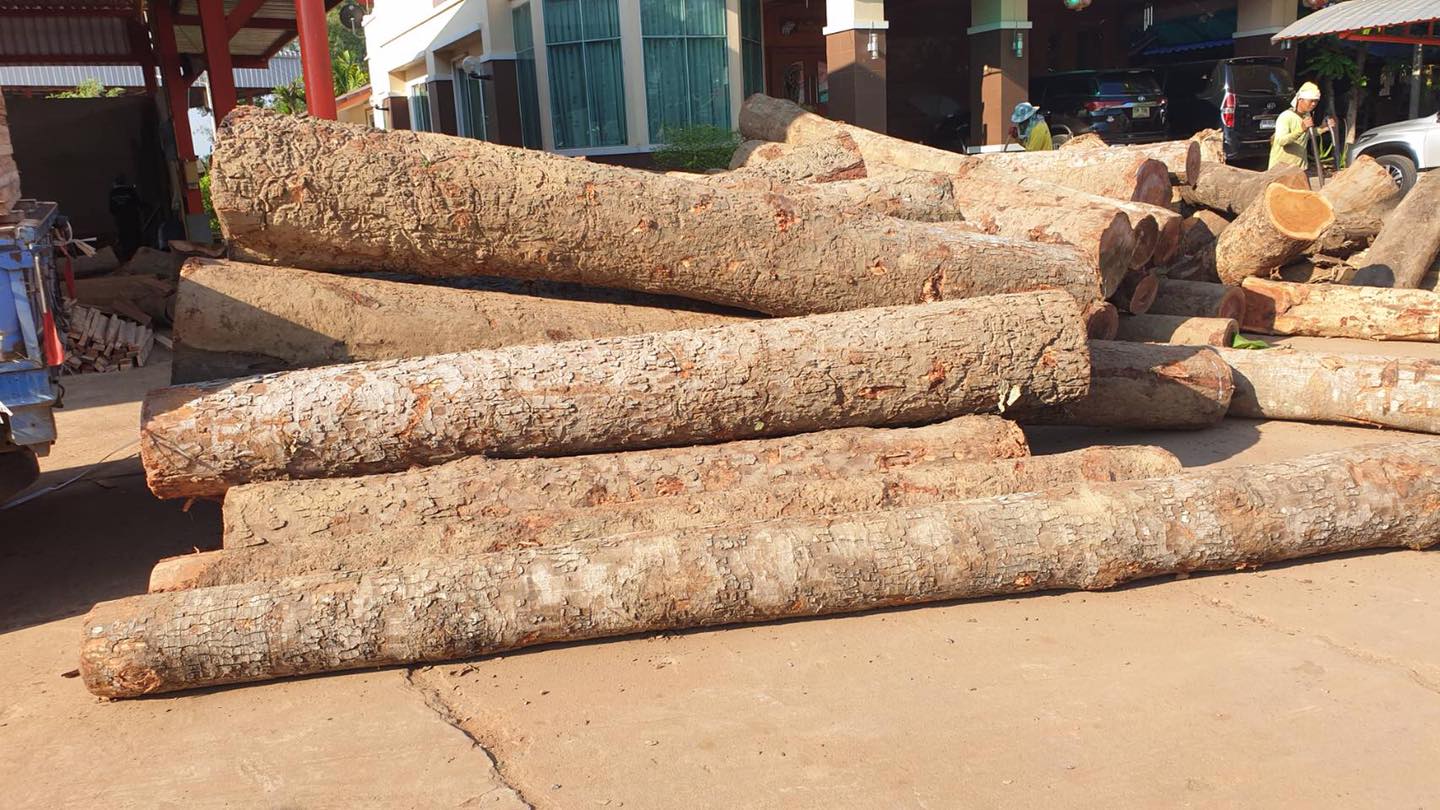 ( รหัส DT1-3x3 ) ศาลา แหย่งเสาตรง ไม้สัก สีโอ๊ค คาตาล2ชั้น เชิงเรียบโมเดิอร์น / ขนาด 3.00x3.00x3.00 เมตร