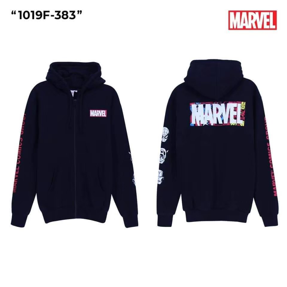 สินค้าลิขสิทธิ์แท้ 1019F-383 : Marvel Hoodie เสื้อฮูดมาเวล
