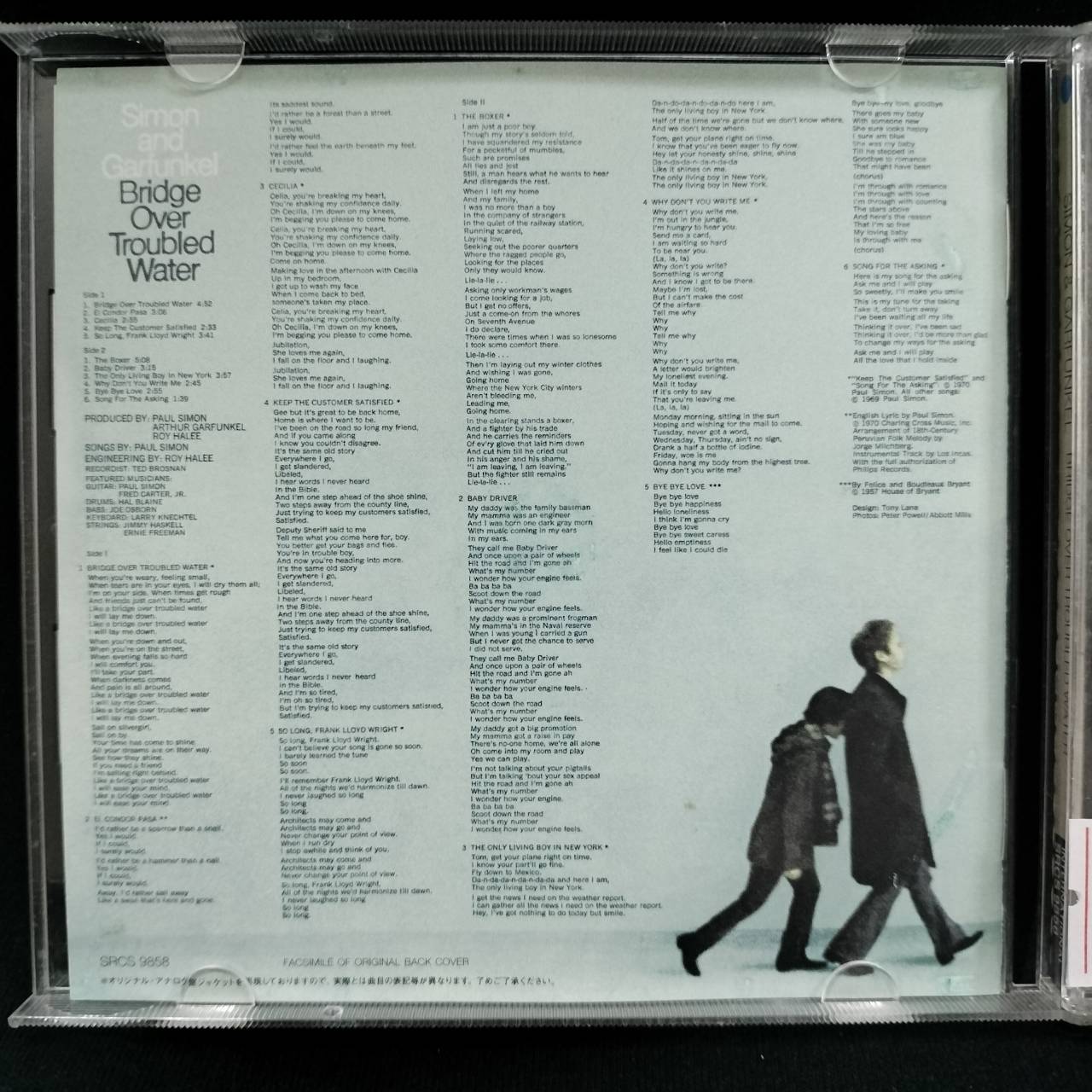 Simon & Garfunkel – Bridge Over Troubled Water / JAPAN / มีรอยบ้าง