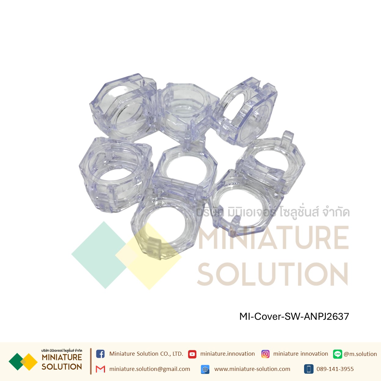 อุปกรณ์เสริมปุ่มสวิตช์ ฝาครอบปุ่มกดสวิตช์ฉุกเฉิน ปุ่มหยุดฉุกเฉิน ฝาครอบป้องกัน แบบใส กล่องคำเตือน ฝาครอบ 22MM