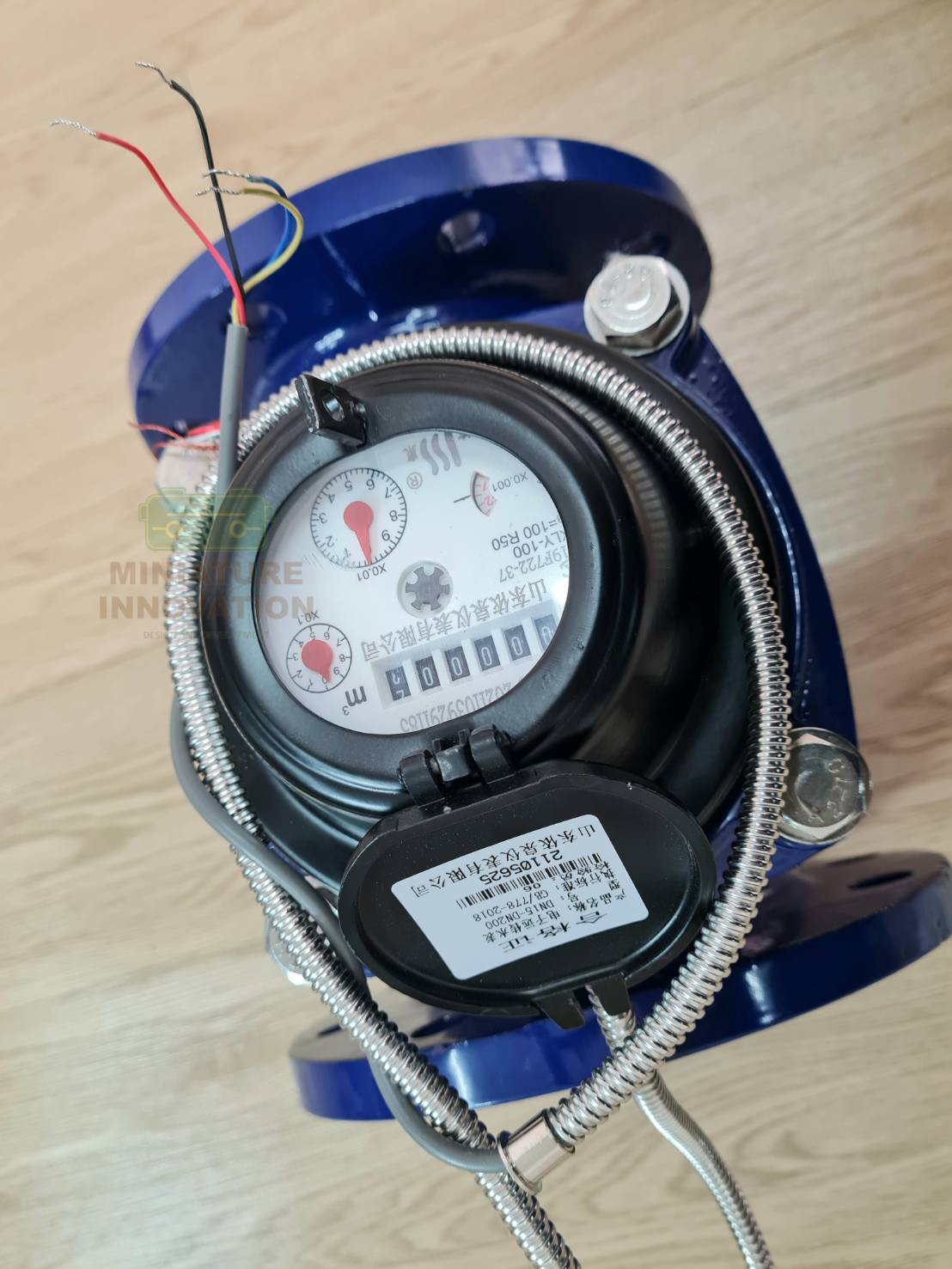 มิเตอร์วัดการใช้น้ำ RS485 Water Flow Meter RS485 MODBUS output DN100 4"