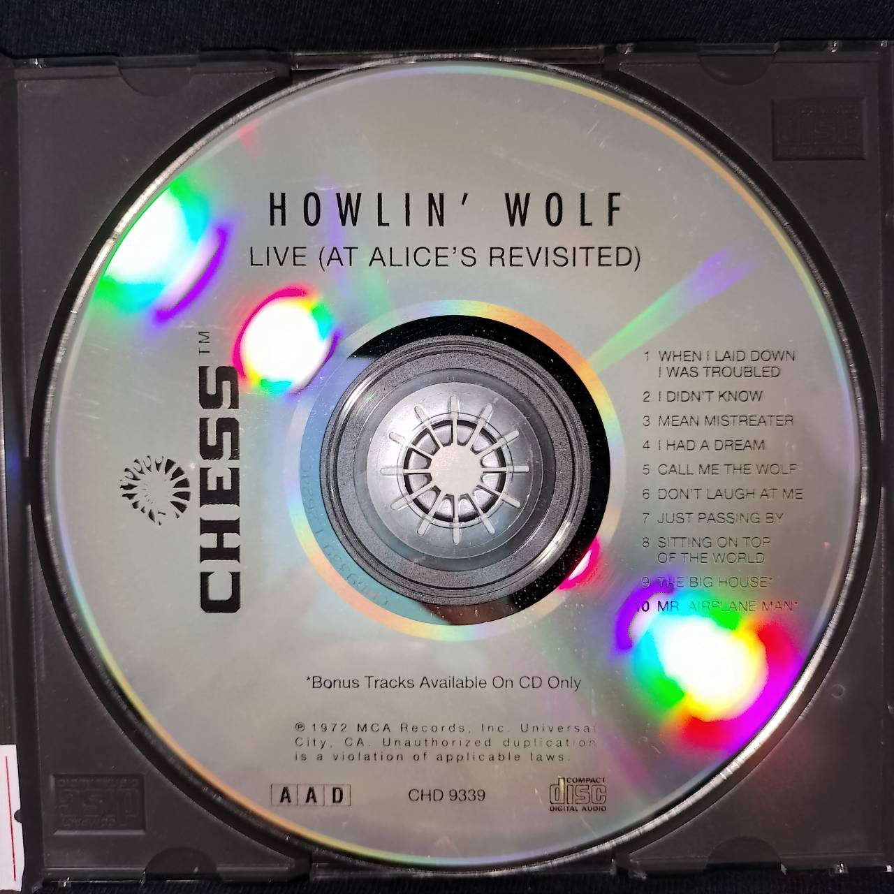 Howlin' Wolf – Live And Cookin' At Alice's Revisited / USA / แผ่นดี