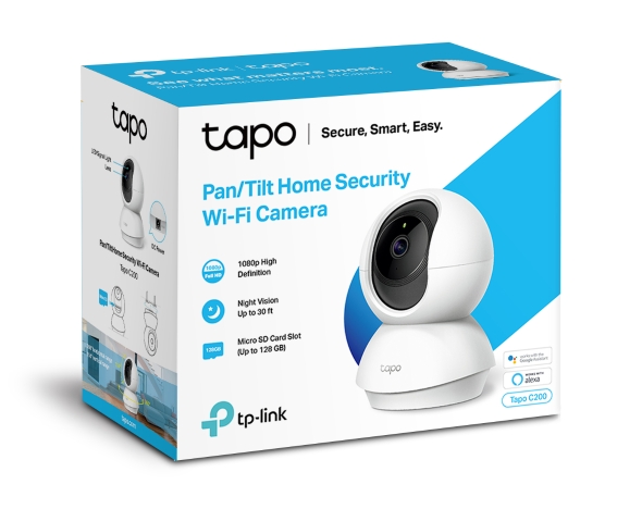 กล้องวงจรปิด Tapo C200 Home Security Wi-Fi IP Camera PanTilt 360 องศา