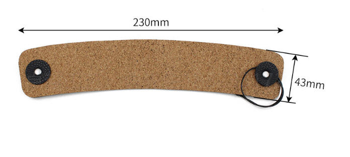 ที่จับแก้วน้ำไม้ก๊อก,ที่จับแก้วกันร้อน-เย็น,ที่จับแก้วน้ำ,สกรีนโลโก้,ขนาด23*4cm