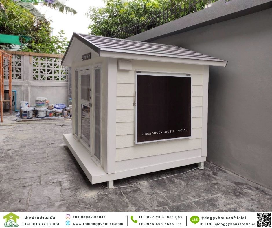 บ้านหมา ทรงจั่ว